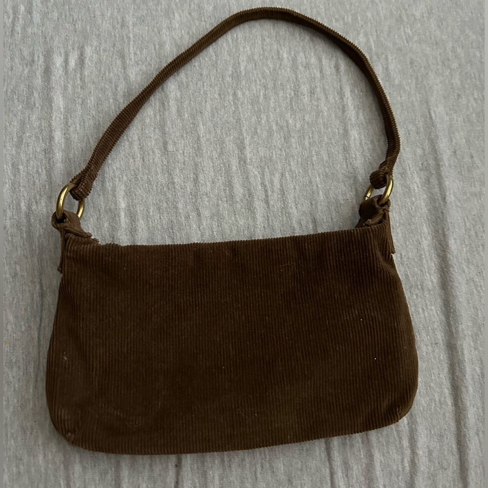 Brandy Melville brown shoulder purse